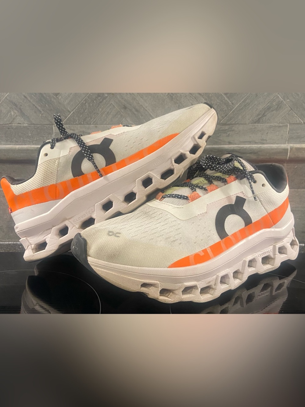 On Cloud Monster 2 Undyed Flame Women’s Running Sneakers - Size 8